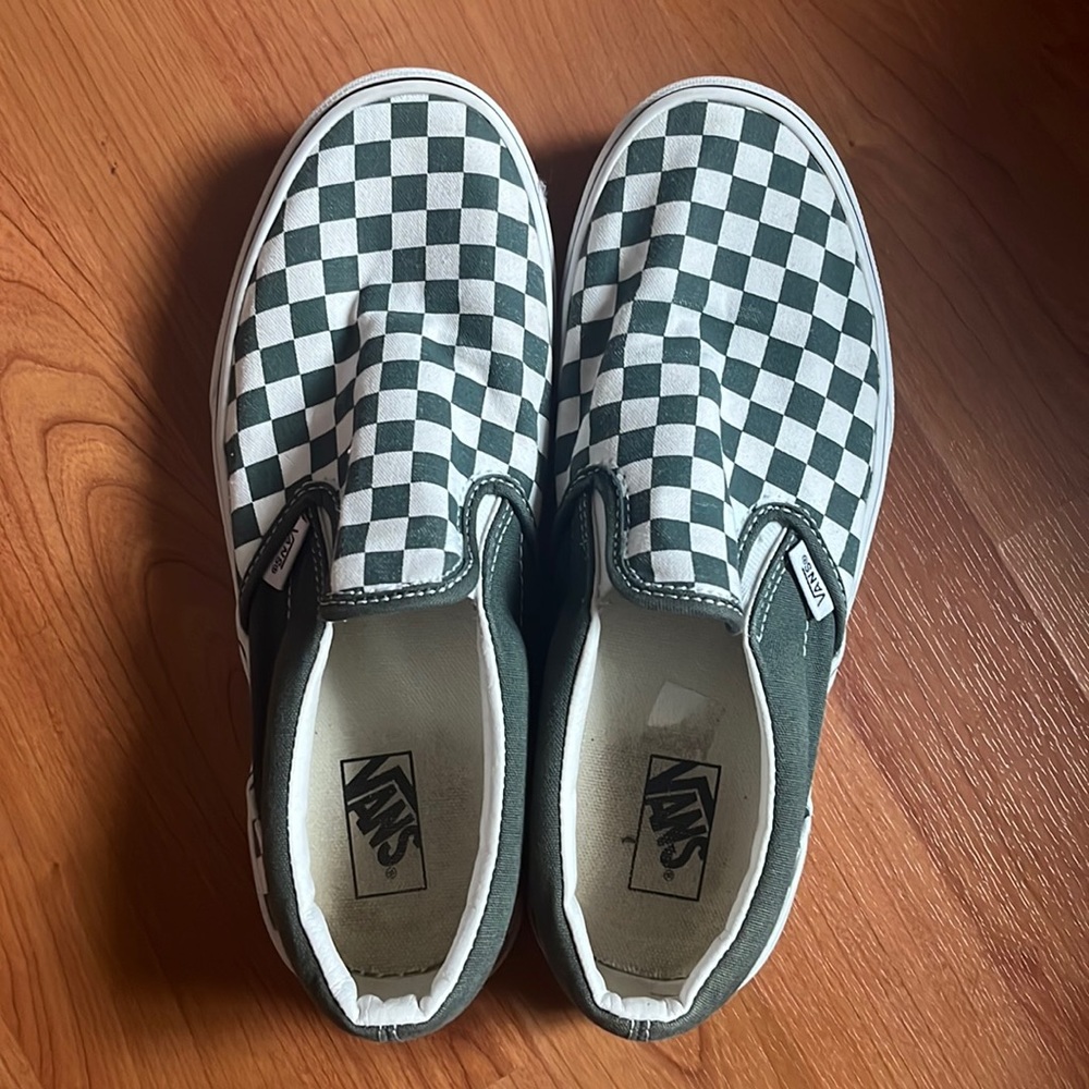 Checkered vans